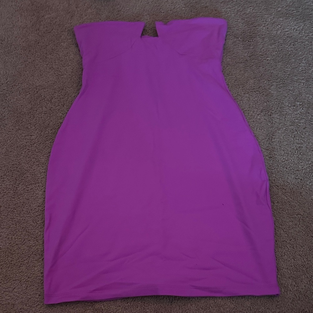 Susana Monaco Vibrant Purple Mini Dress